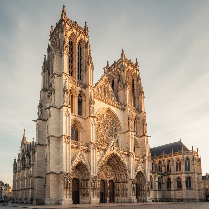 La cathédrale de Nantes : 457 ans de chantier et tombeau de François II