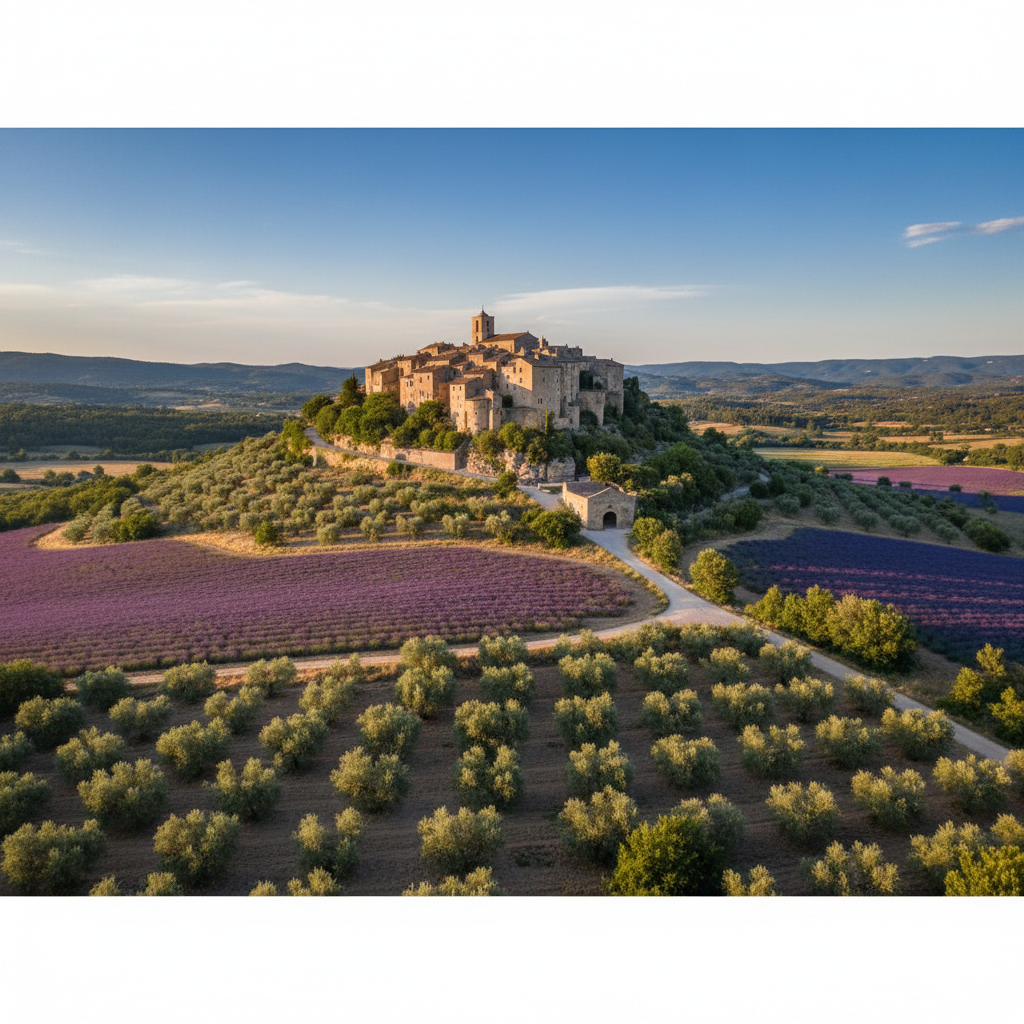 Circuit dans les villages du Luberon : Gordes, Roussillon et Bonnieux